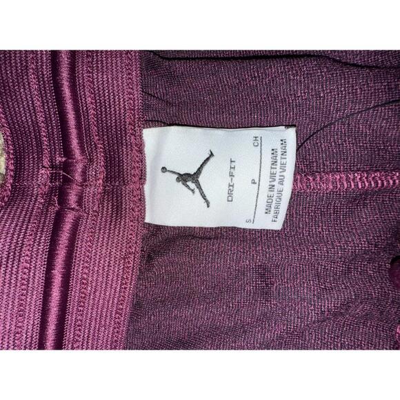 Jordan Sport Women's Bordeaux/Black Diamond Shorts - Picture 3 of 12